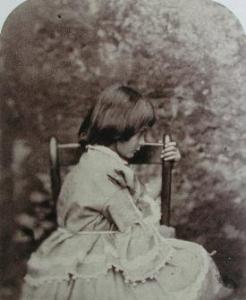 Alice Pleasance Liddell in 1858